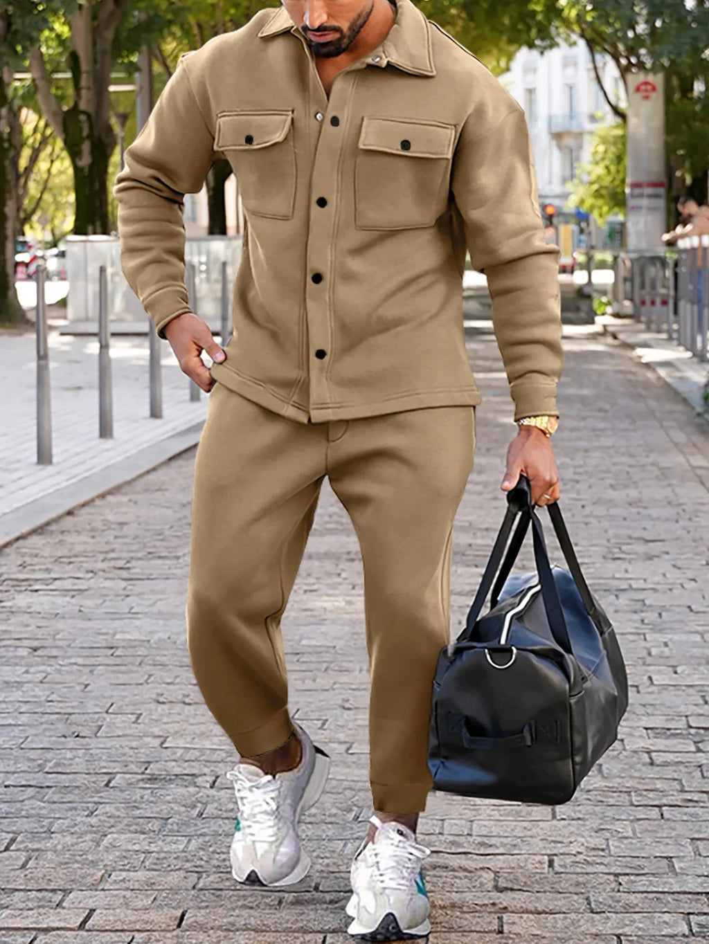 Dual Pocket Casual Political 2-Piece