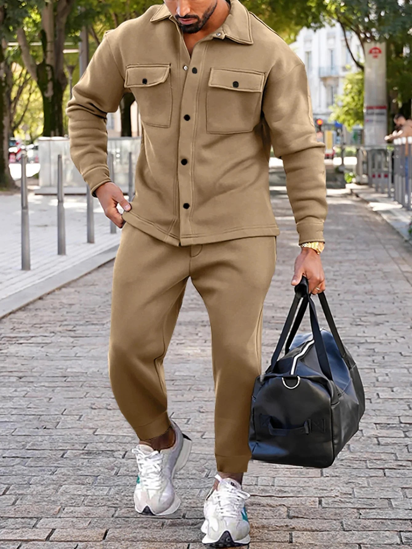 Dual Pocket Casual Political 2-Piece