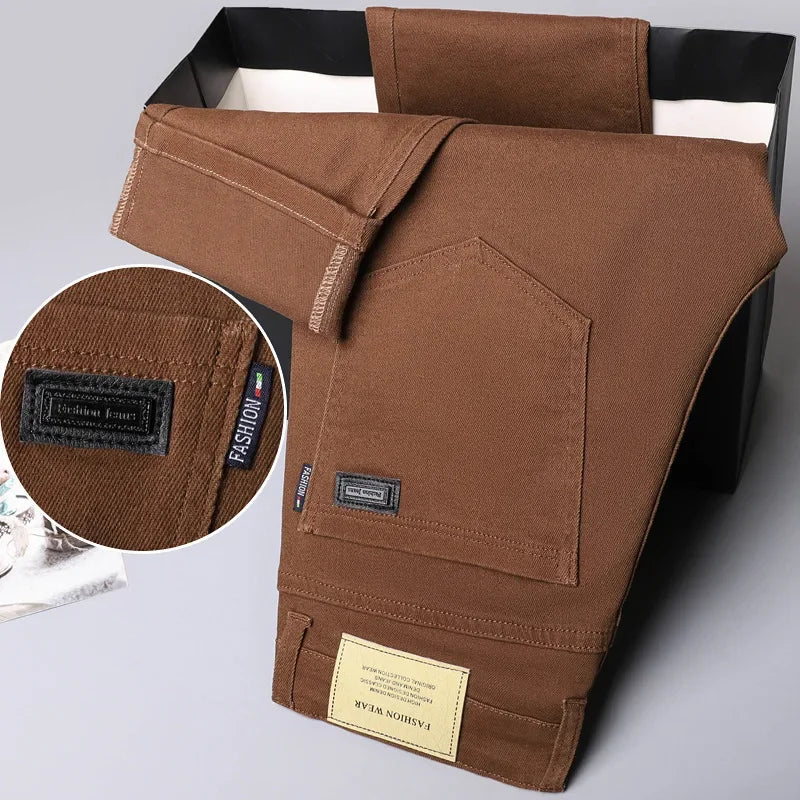 Straight-Leg Jeans Pants