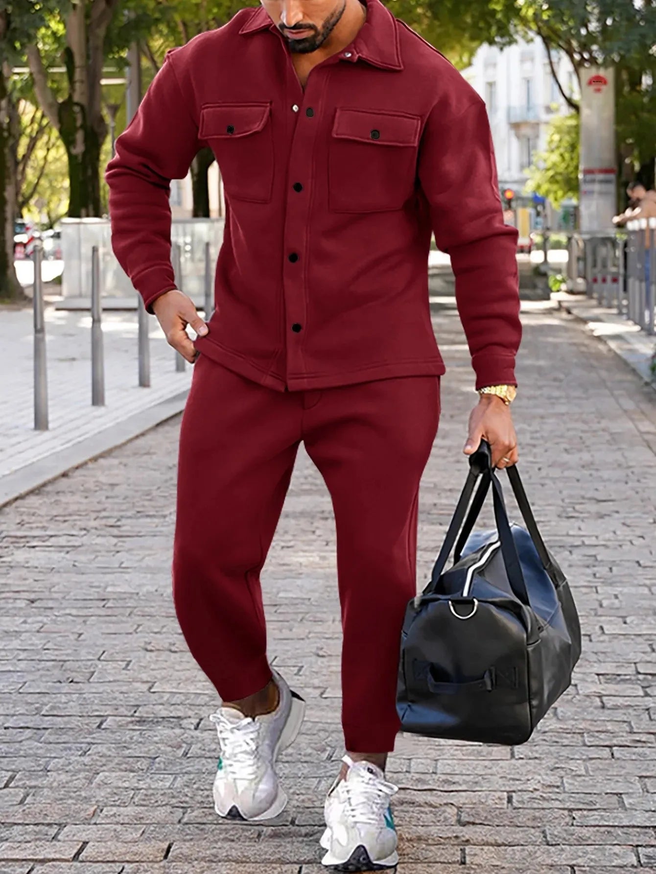 Dual Pocket Casual Political 2-Piece