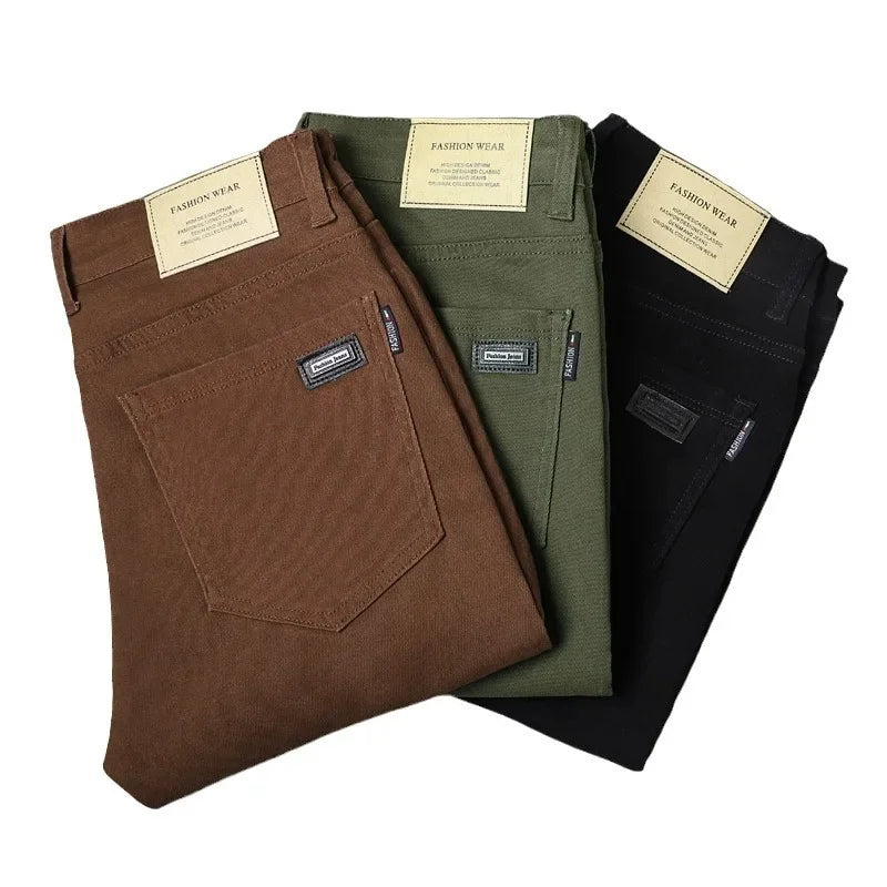 Straight-Leg Jeans Pants