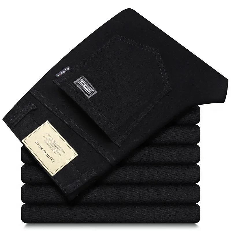 Straight-Leg Jeans Pants