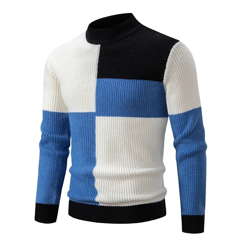 Mock Neck Knitwear Sweaters