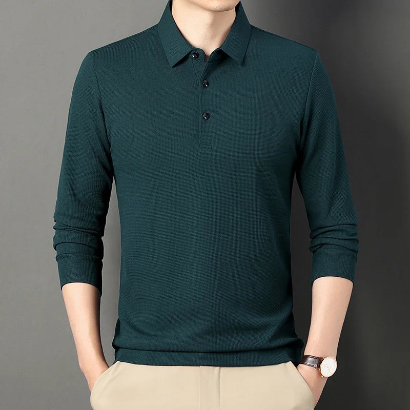 Long Sleeve Solid Color T-shirt
