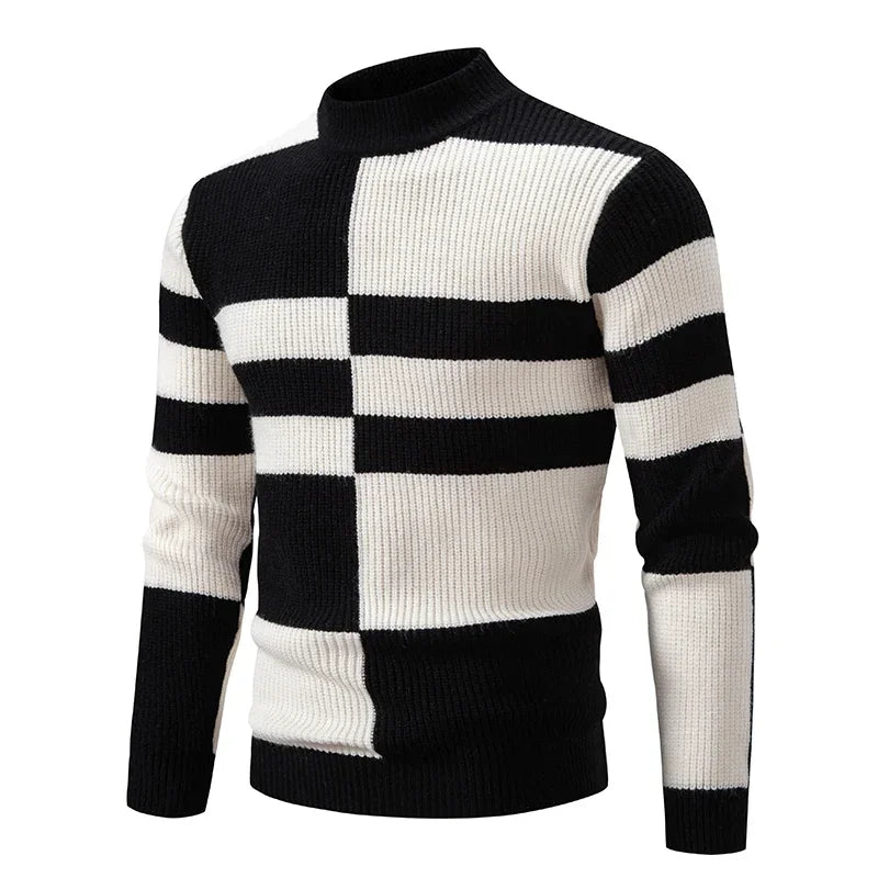 Mock Neck Knitwear Sweaters