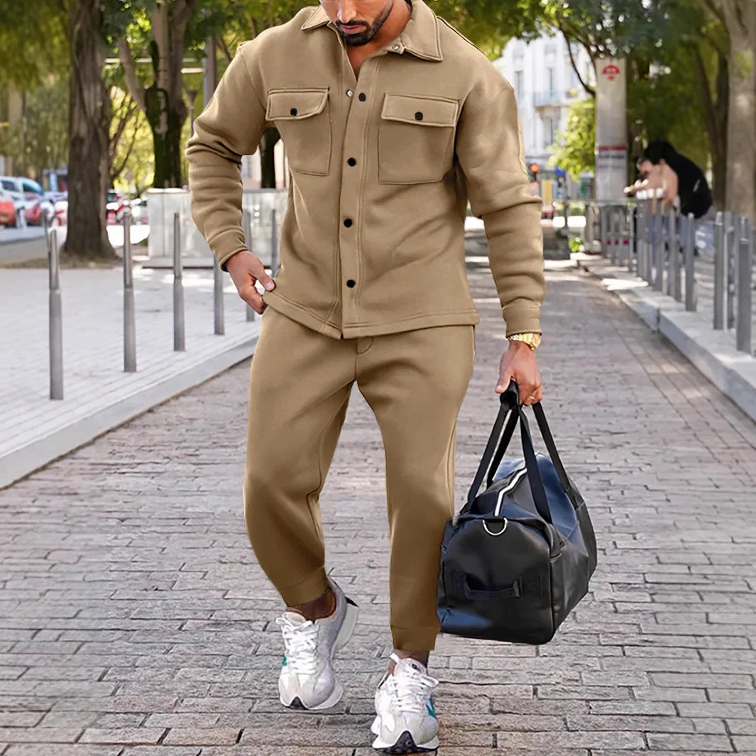 Dual Pocket Casual Political 2-Piece