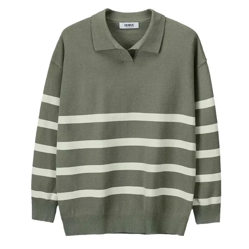 Stripped Long Sleeves T-Shirt