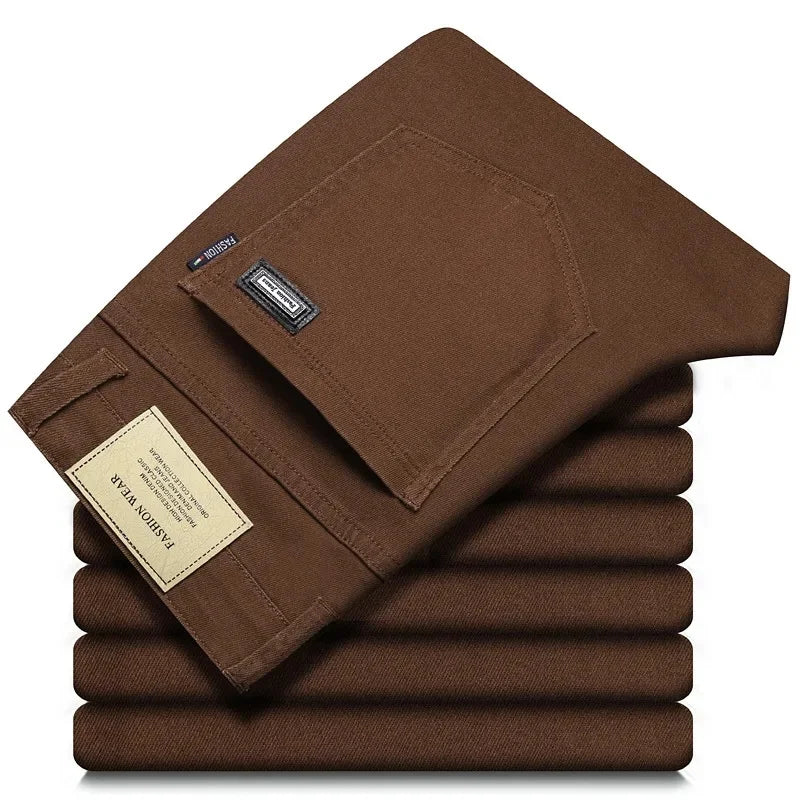 Straight-Leg Jeans Pants