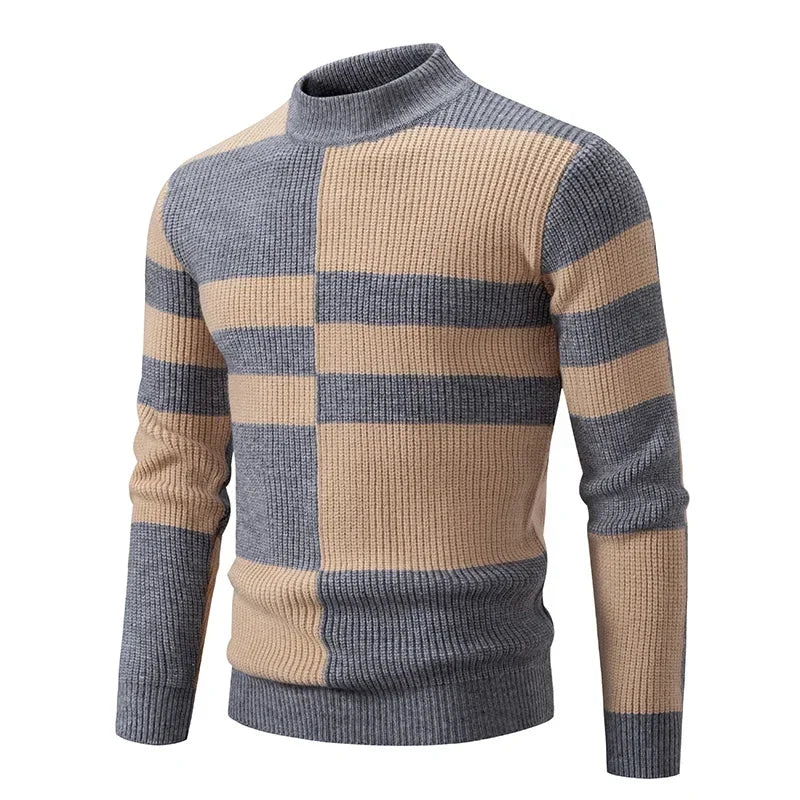 Mock Neck Knitwear Sweaters