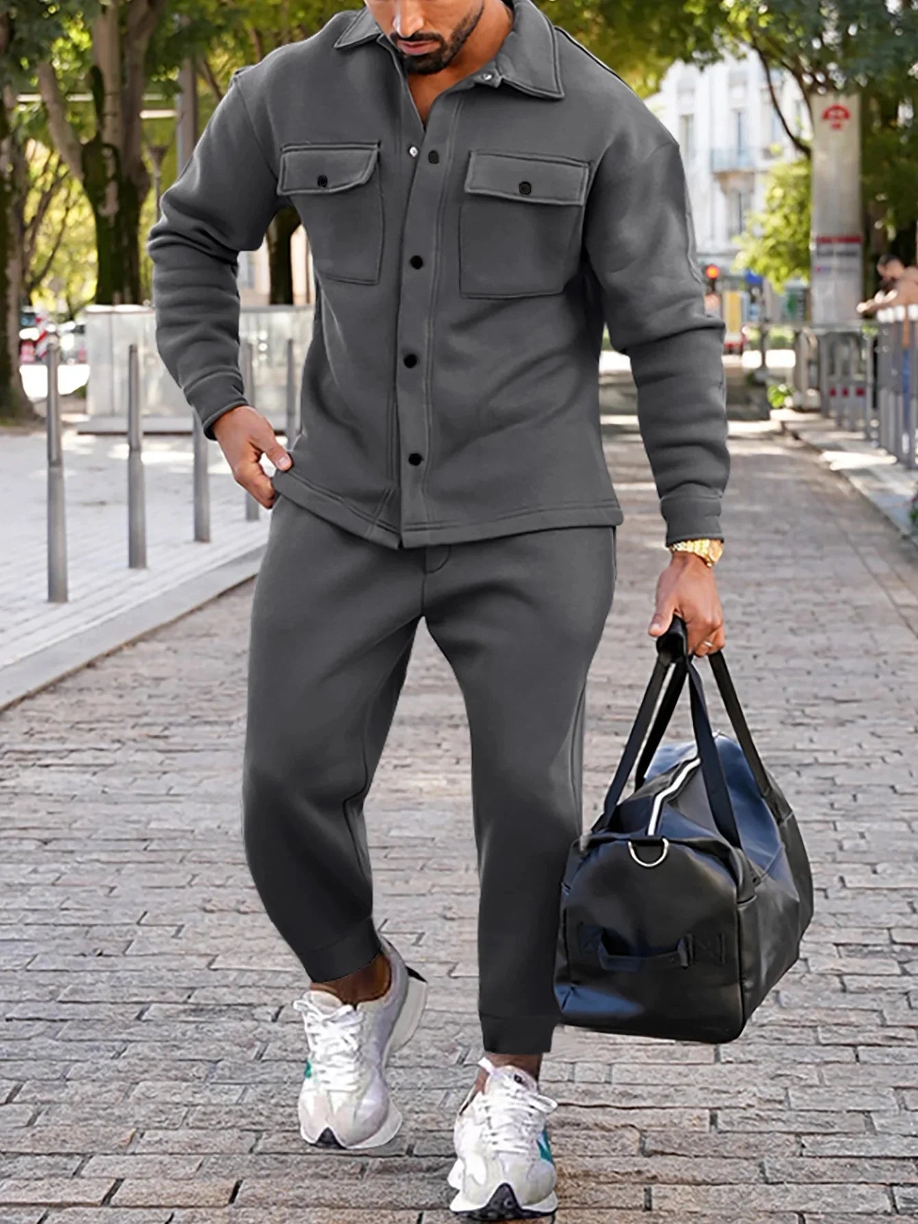 Dual Pocket Casual Political 2-Piece