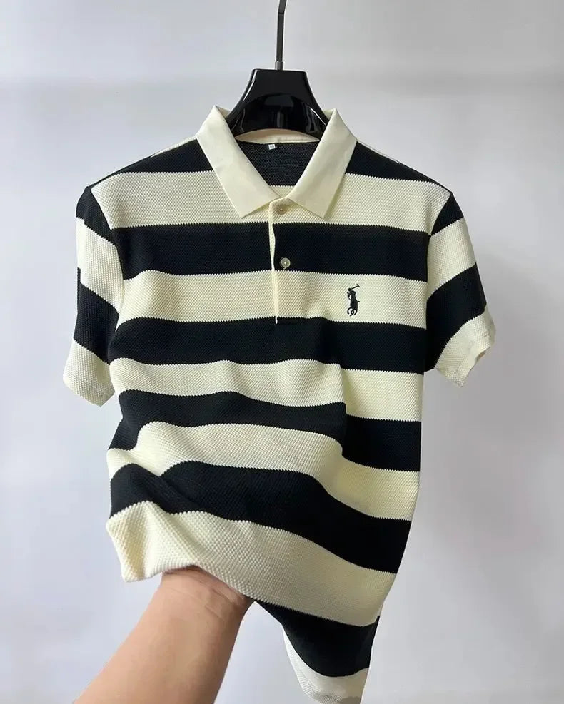 Striped POLO T-shirt