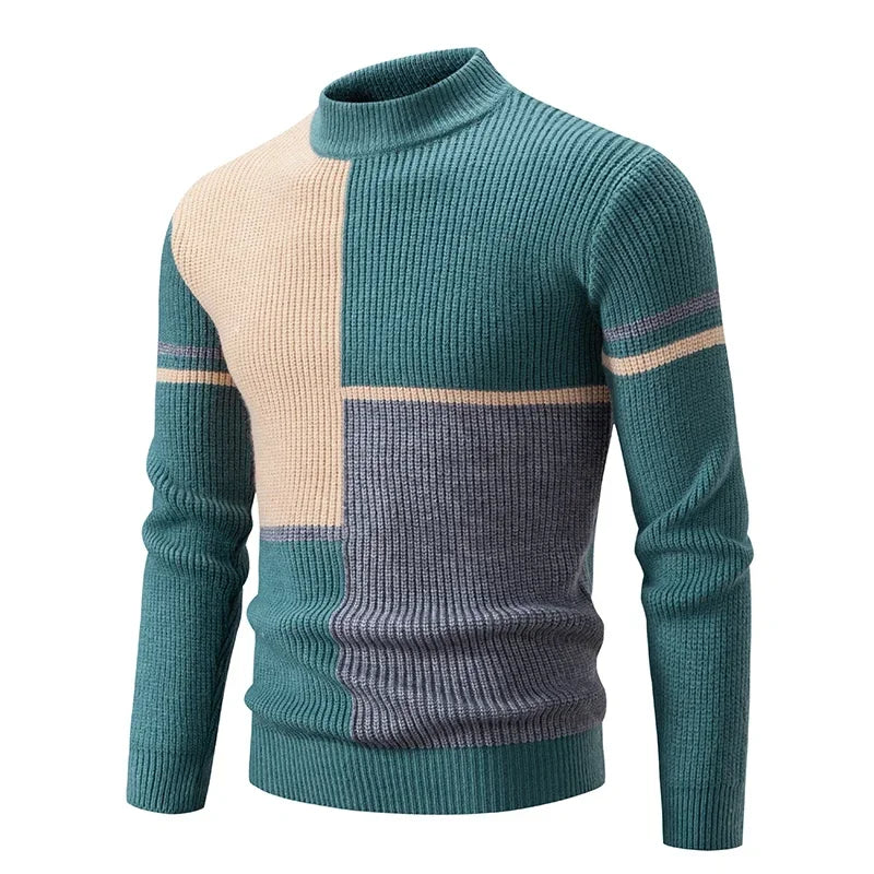 Mock Neck Knitwear Sweaters