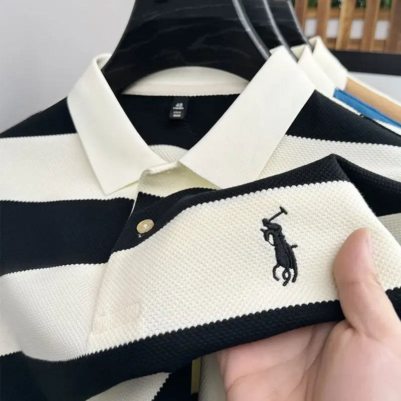 Striped POLO T-shirt