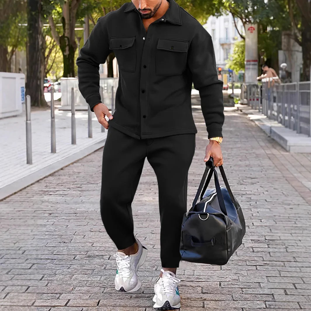 Dual Pocket Casual Political 2-Piece