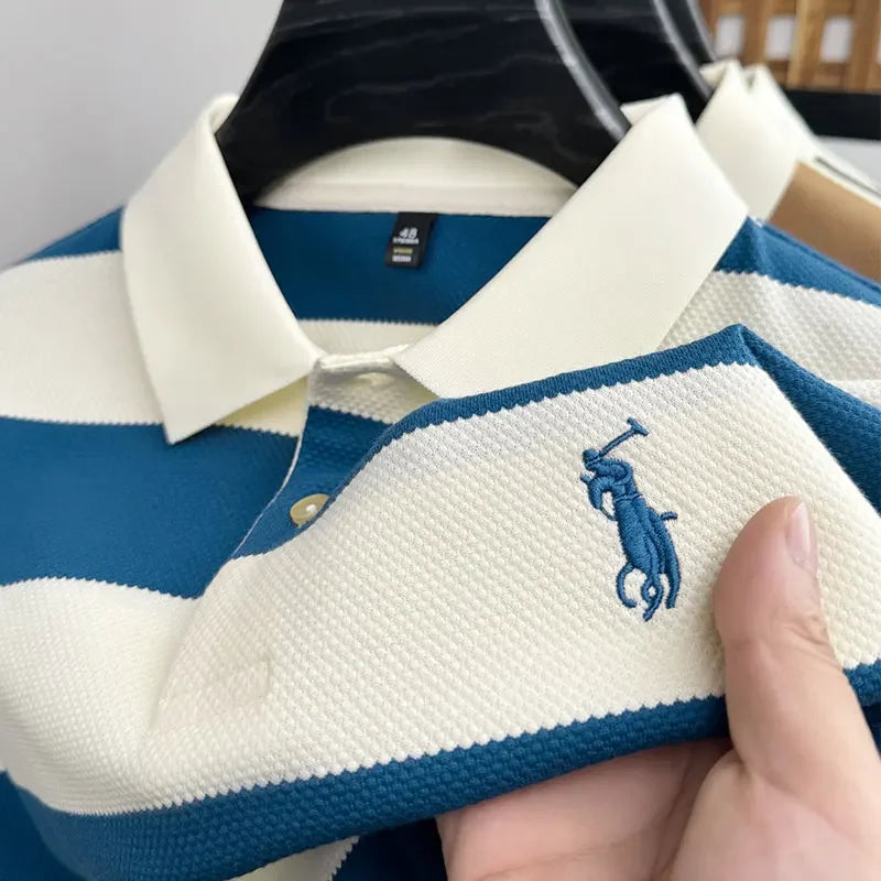 Striped POLO T-shirt