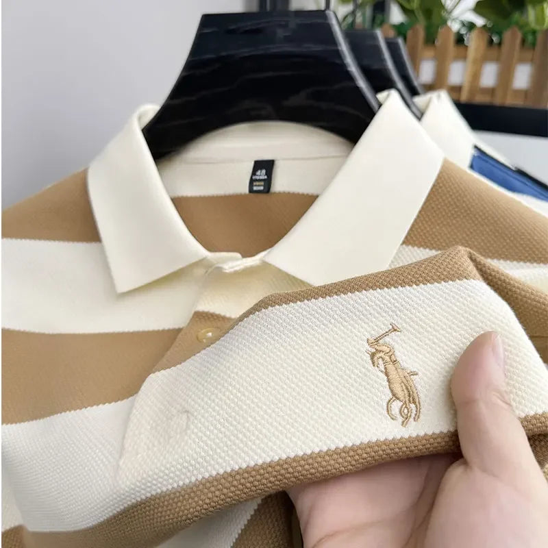 Striped POLO T-shirt