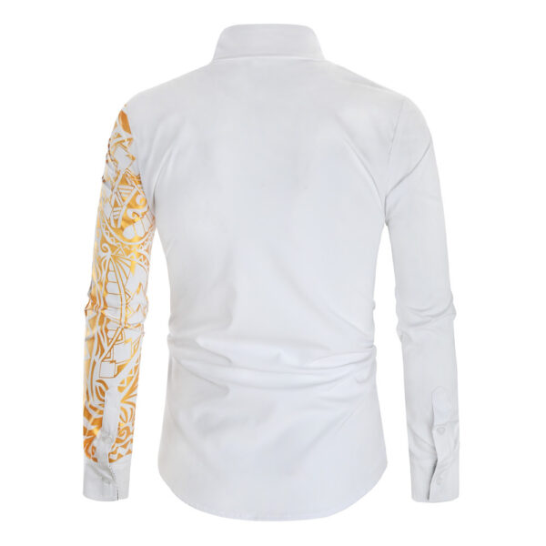 Bronzed Printed Long Sleeve Shirt - Image 5