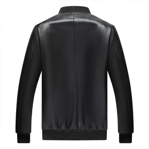 Men's Smooth Leather Jackets - Image 3