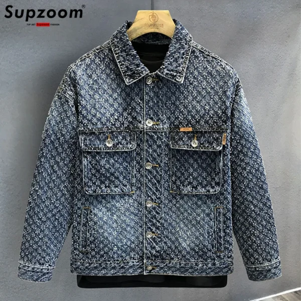 Single Breasted Denim Jacket