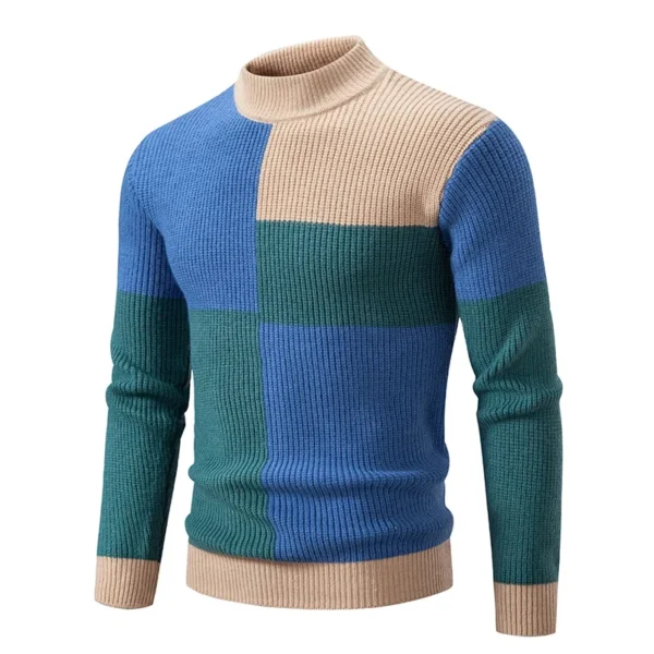 Knitted Sweater Sweatshirt - Image 2