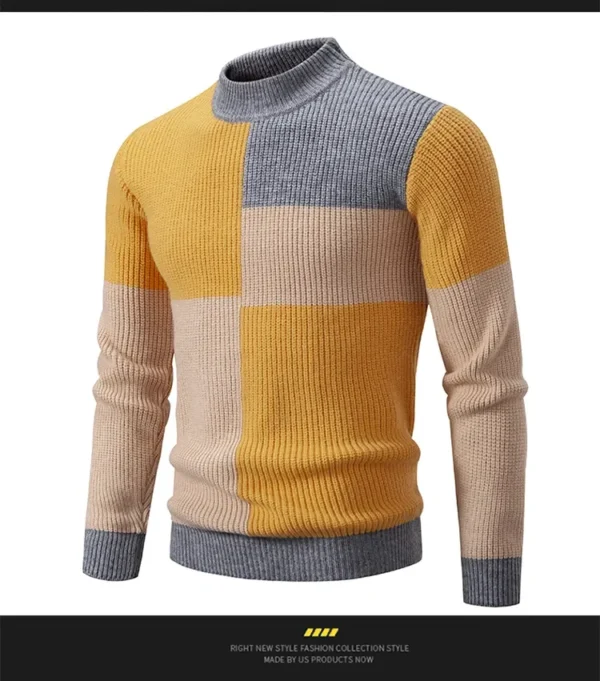 Knitted Sweater Sweatshirt - Image 8