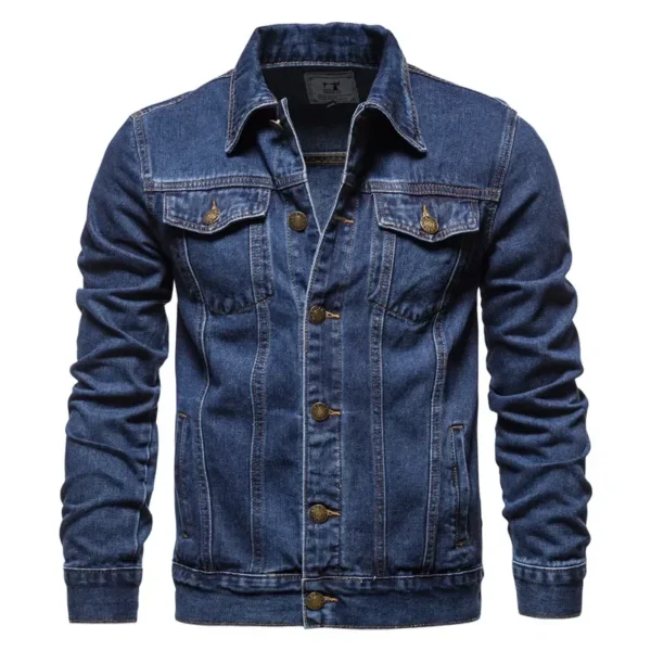 Single Breasted Jeans Jackets